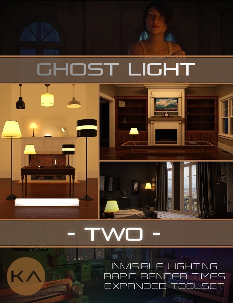 Iray Ghost Light Kit 2_DAZ3DDL