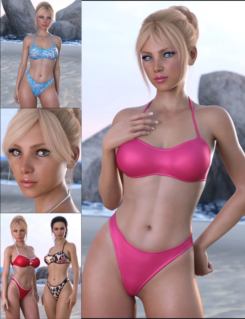 Isla Bikini Bundle_DAZ3D下载站