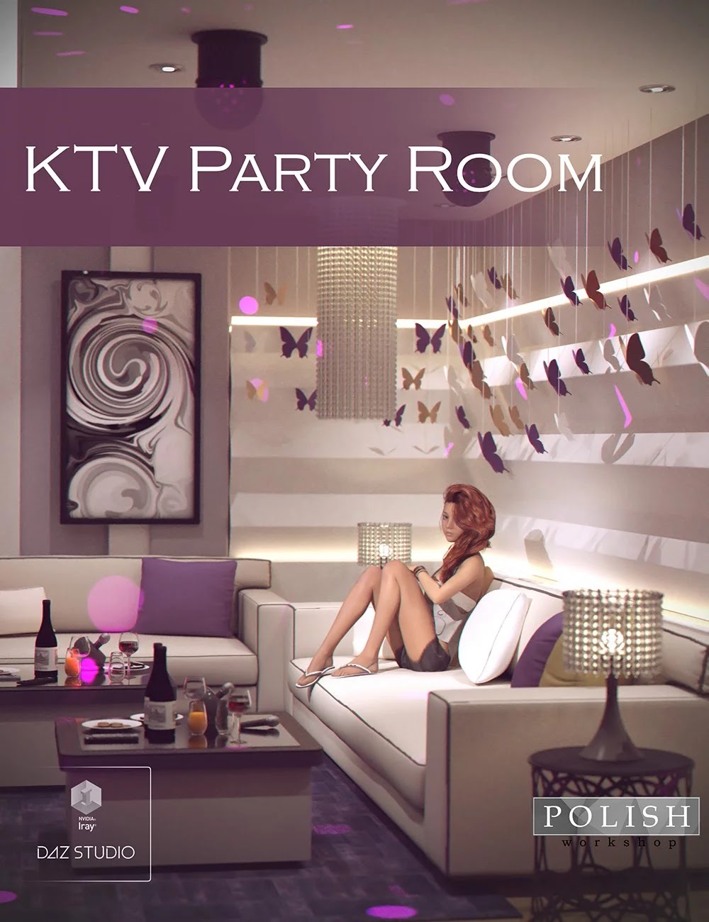 KTV Party Room_DAZ3D下载站