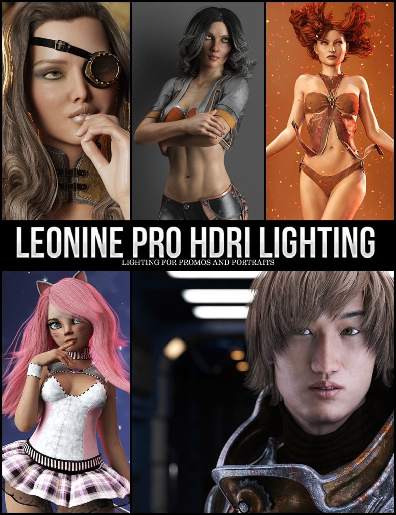 LY Leonine Pro HDR Lighting_DAZ3DDL