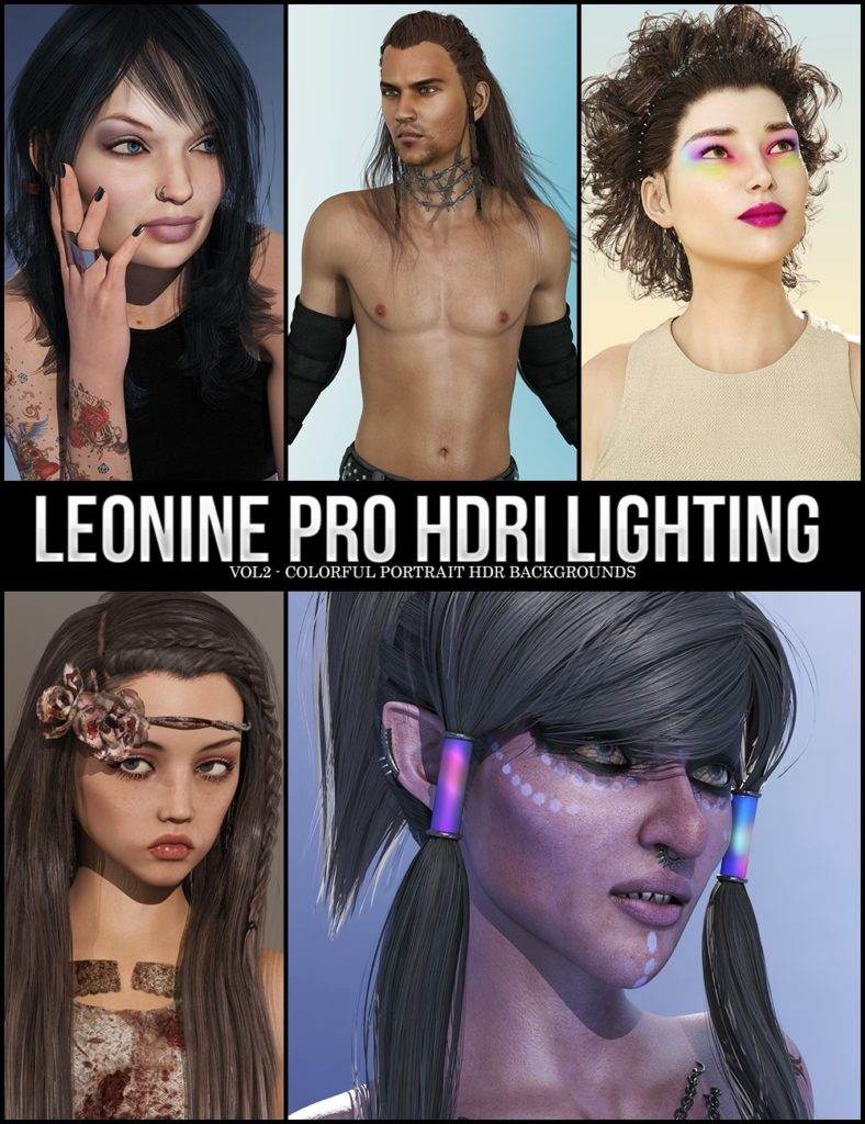 LY Leonine Pro HDR Lighting Vol.2_DAZ3DDL