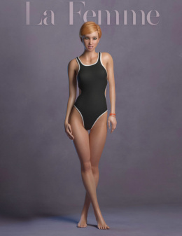 La Femme 1.1为Poser 11的基数图 - La Femme 1.1 Base Figure for Poser 11_DAZ3D下载站