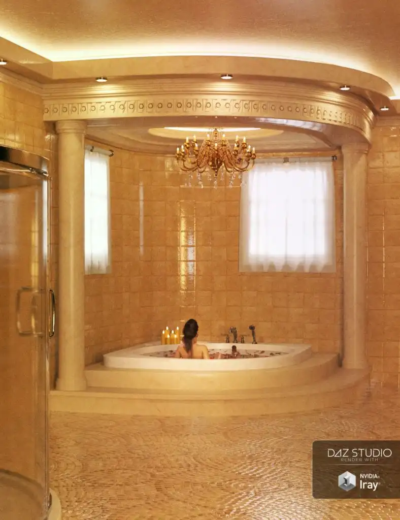 Lavish Bathroom_DAZ3DDL