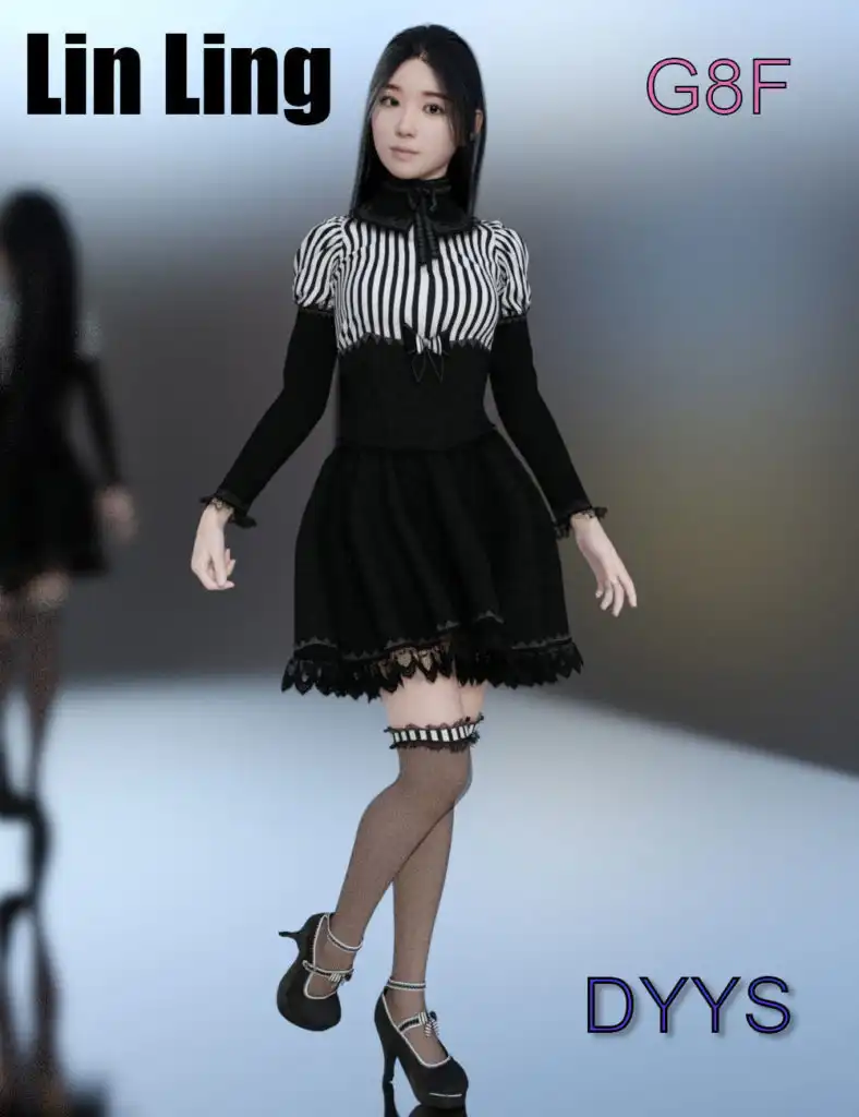 Lin Ling For G8F_DAZ3D下载站
