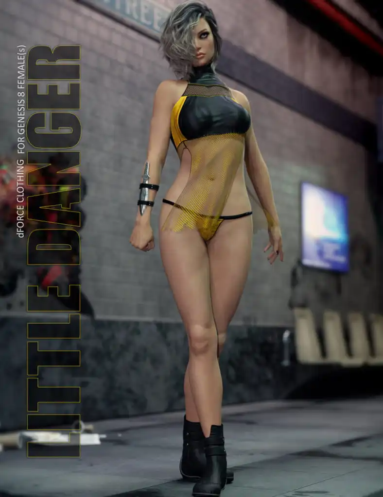Little Danger for Genesis 8 Females_DAZ3D下载站