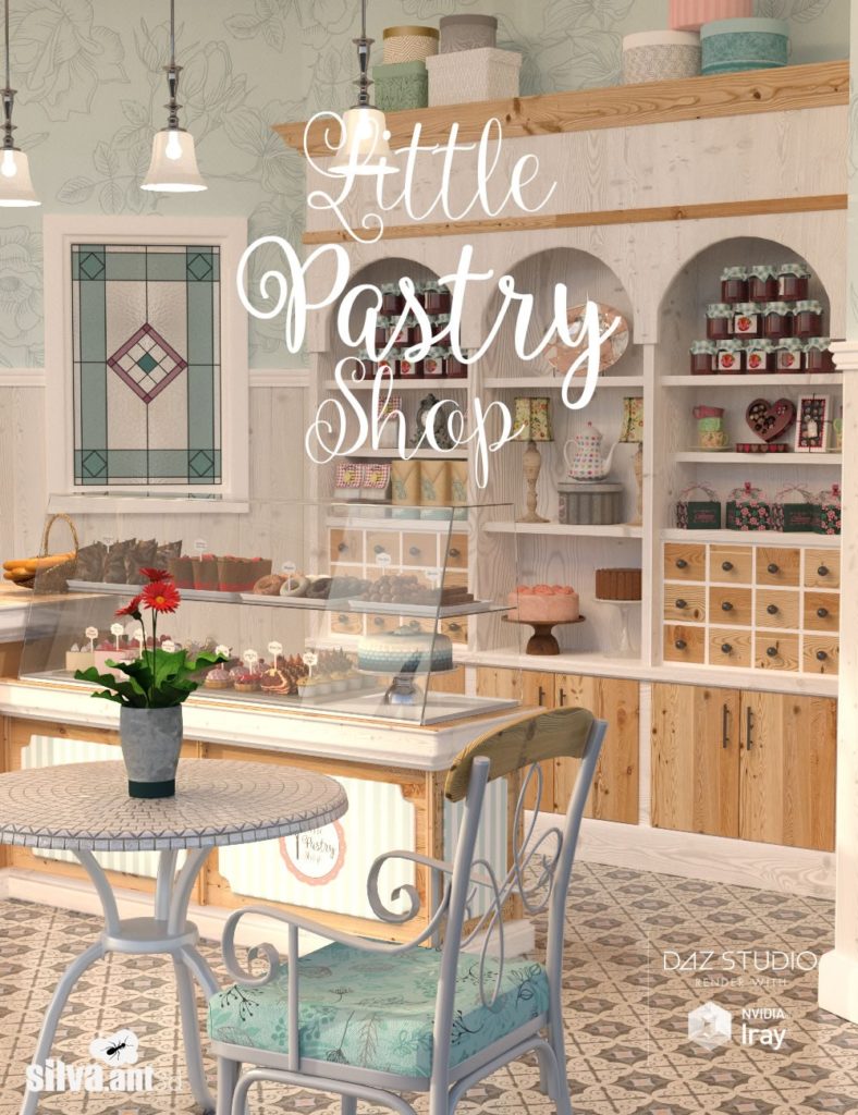 Little Pastry Shop_DAZ3DDL