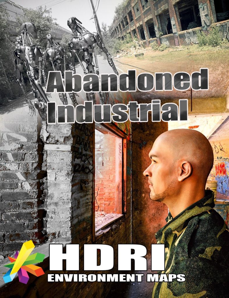 MEC4D HDRI Abandoned Industrial-Megapack_DAZ3D下载站
