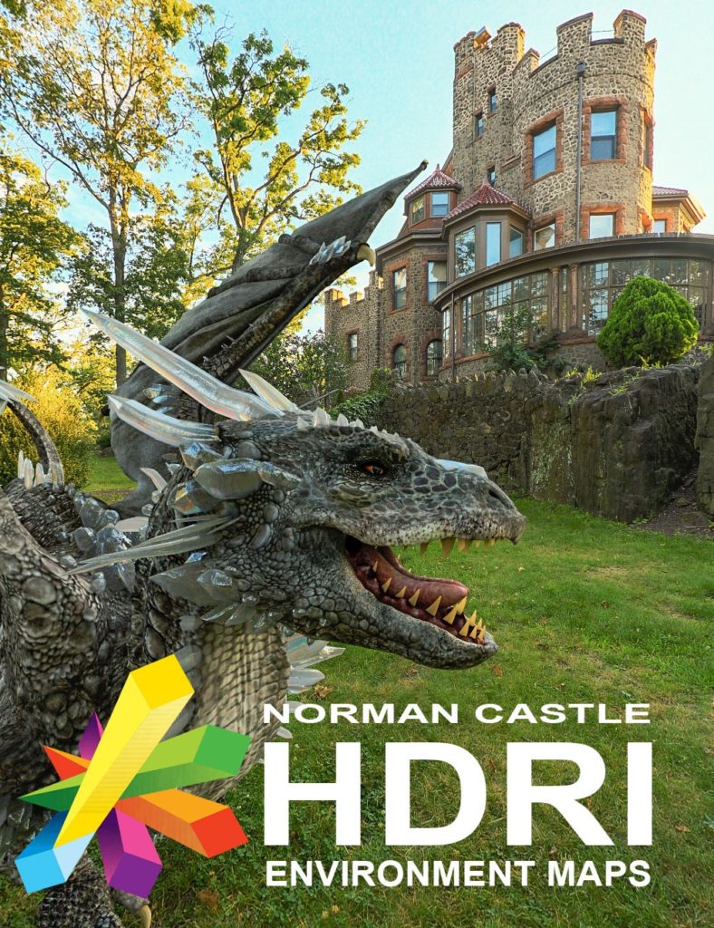 MEC4D HDRI Norman Castle – Megapack_DAZ3D下载站