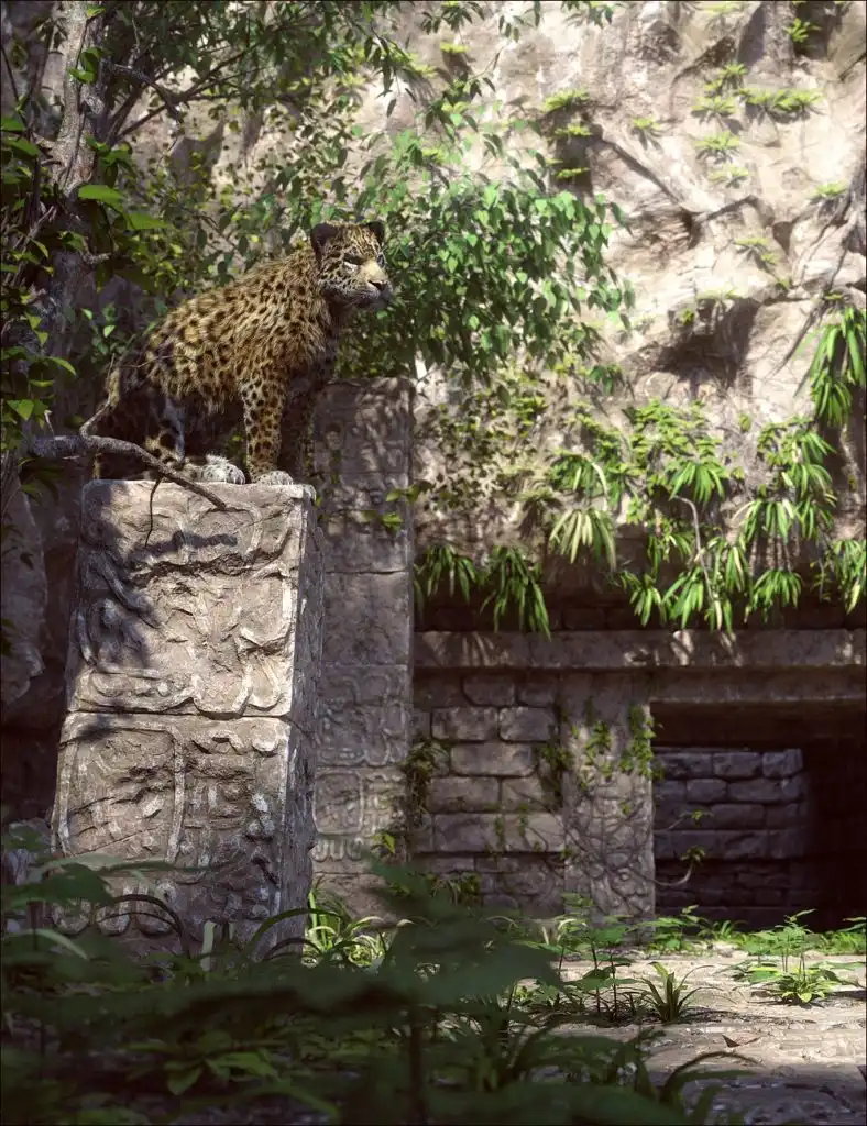 Mayan Ruins_DAZ3D下载站