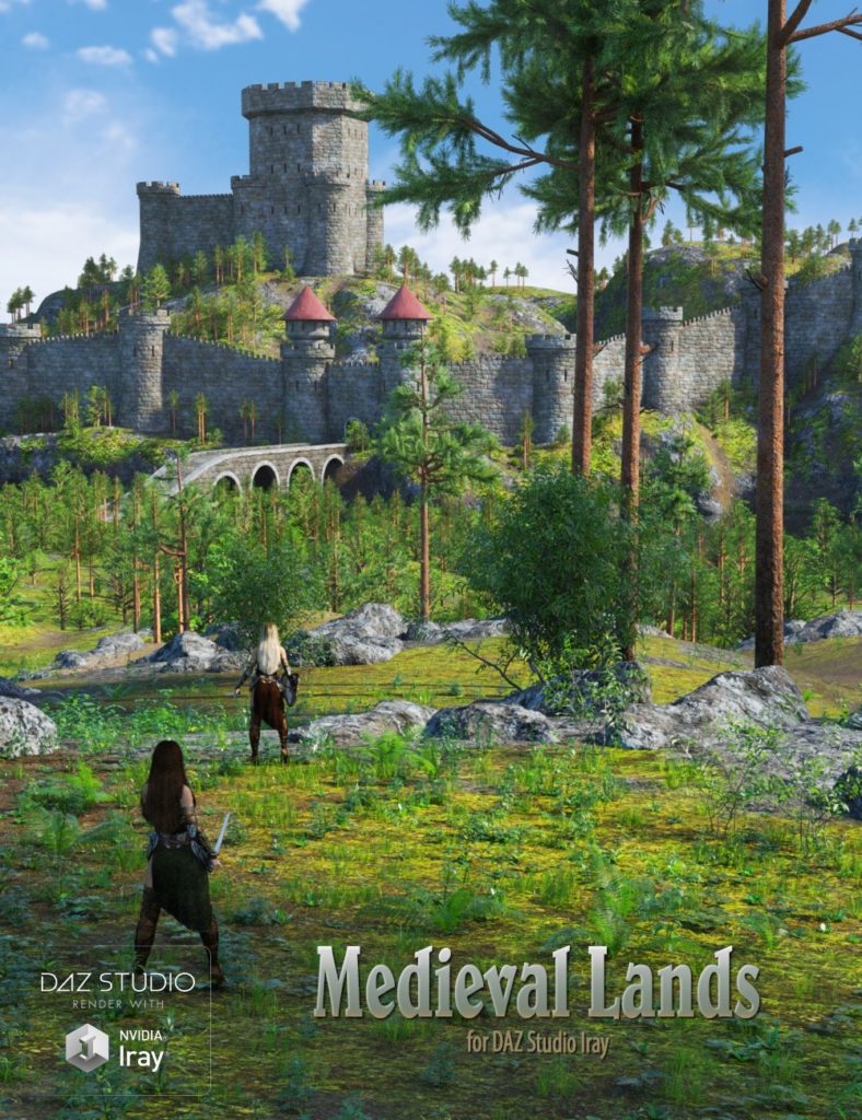 Medieval Lands_DAZ3D下载站