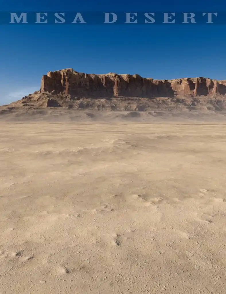Mesa Desert_DAZ3D下载站