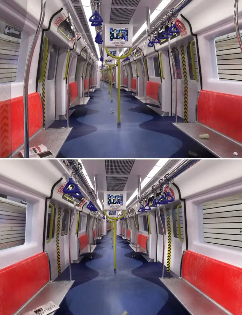 Metro Train_DAZ3DDL