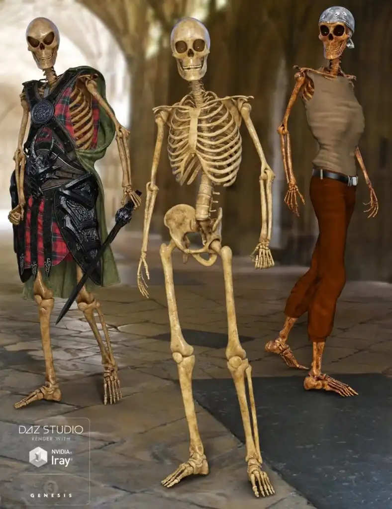 Midnight Skeleton_DAZ3DDL