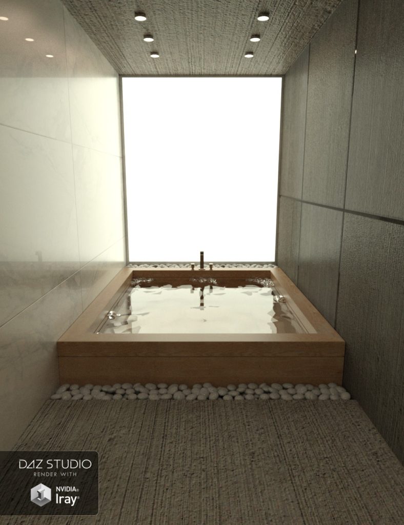 Modern Bathroom_DAZ3D下载站