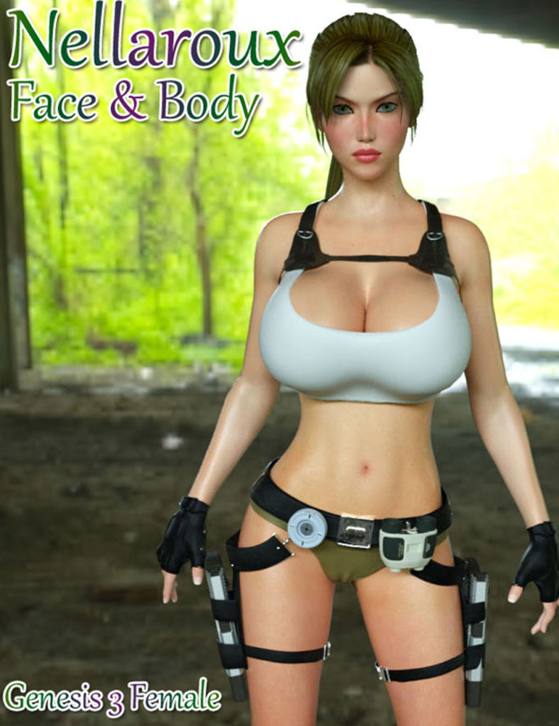 Nellaroux Face & Body For G3F_DAZ3D下载站