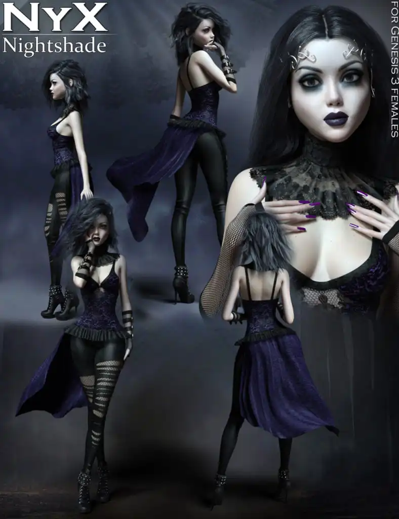 NyX Nightshade_DAZ3DDL