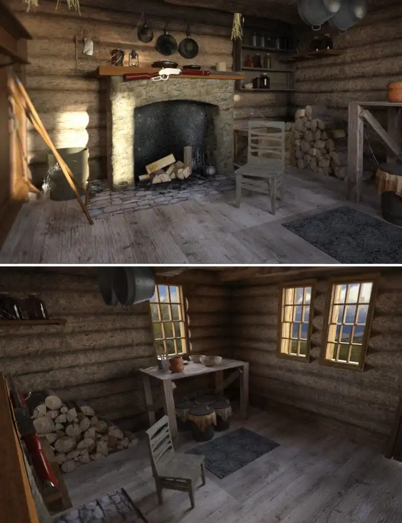 Outlaw Hideout_DAZ3D下载站