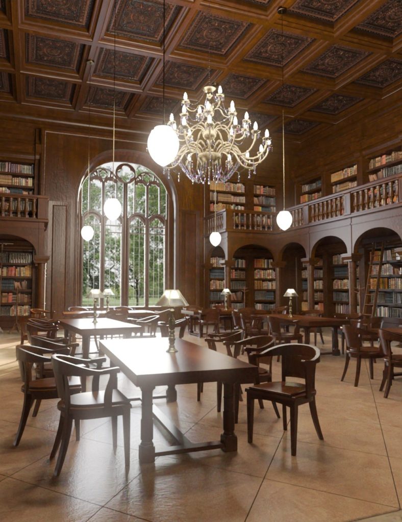 Oxford Library_DAZ3DDL