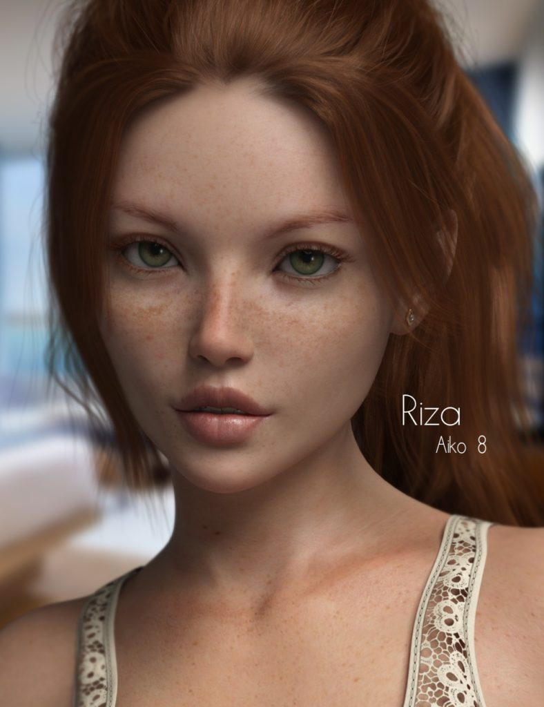 P3D Riza for Aiko 8_DAZ3D下载站
