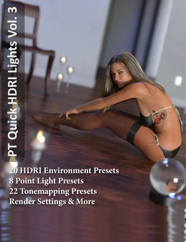 Paper Tiger’s Quick HDRI Lighting Vol. 3_DAZ3DDL