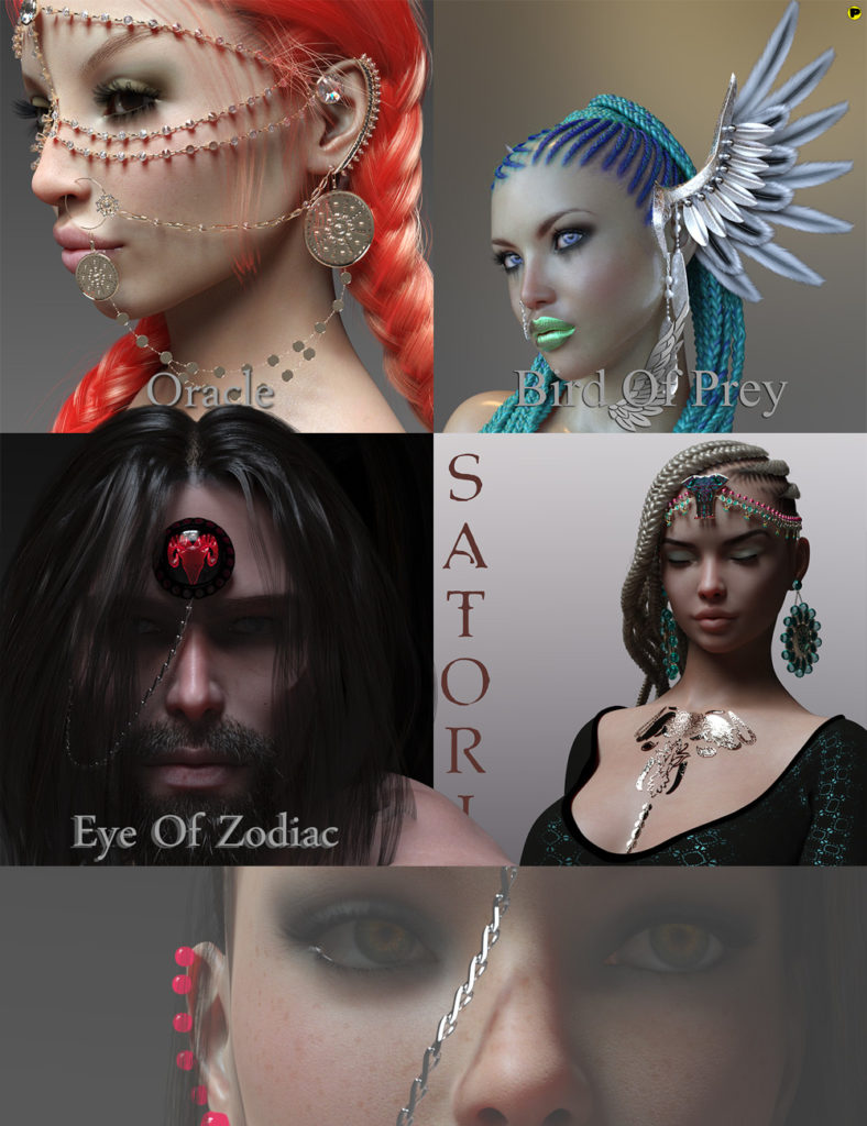 Parallax Jewelry Collection_DAZ3DDL