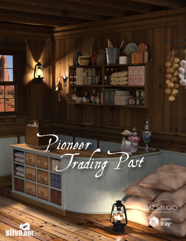 Pioneer Trading Post_DAZ3DDL