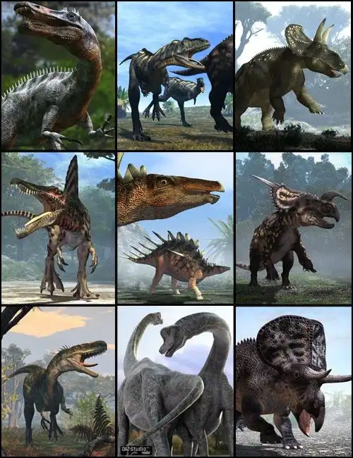 Predator vs. Prey Dinosaur Bundle_DAZ3DDL