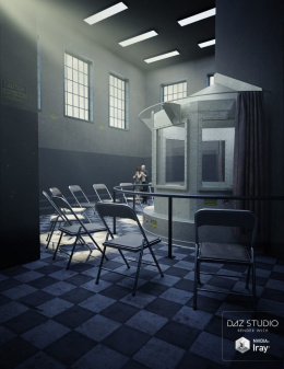 Prison Death Chamber_DAZ3D下载站