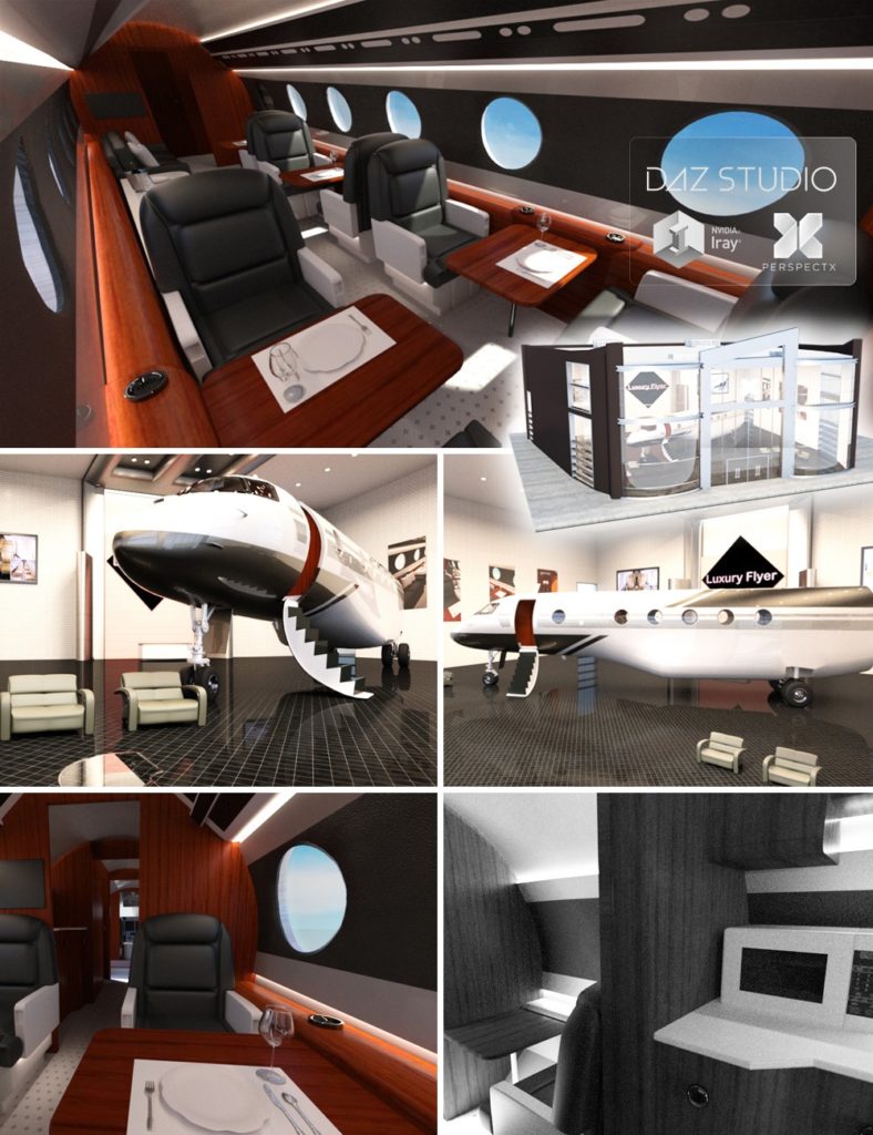 Private Jet Designer_DAZ3D下载站