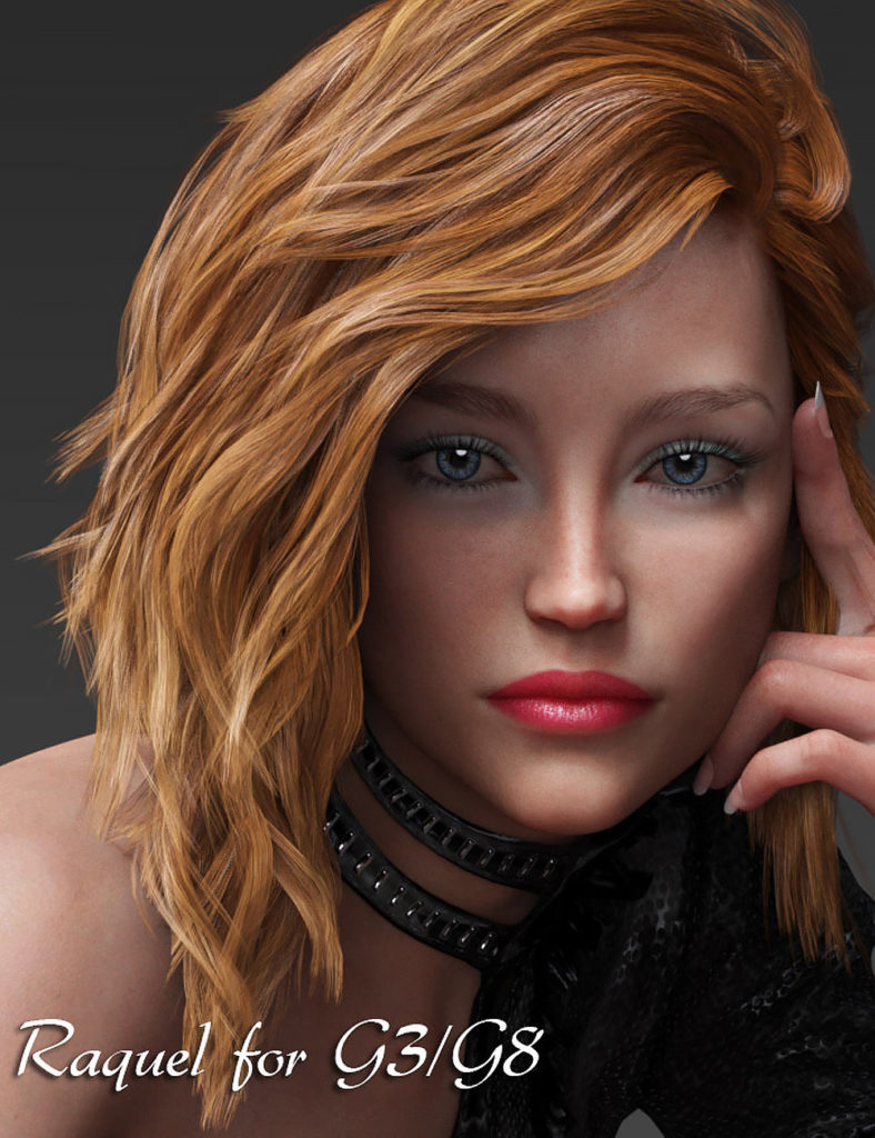 Raquel for G3 and G8_DAZ3DDL