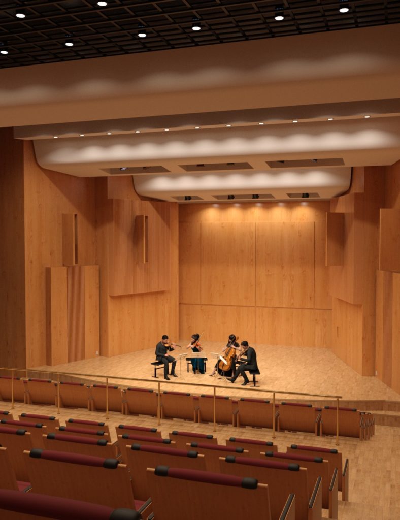 Recital Hall and Auditorium_DAZ3D下载站