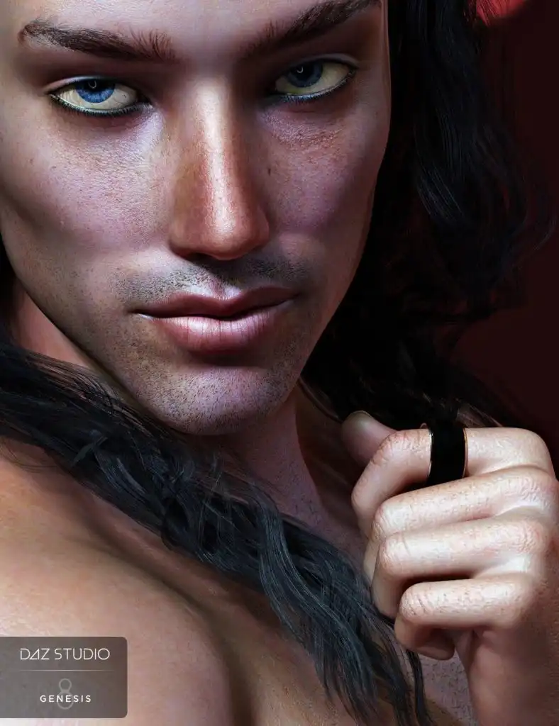 Ren for Genesis 3 Male and Genesis 8 Male_DAZ3DDL