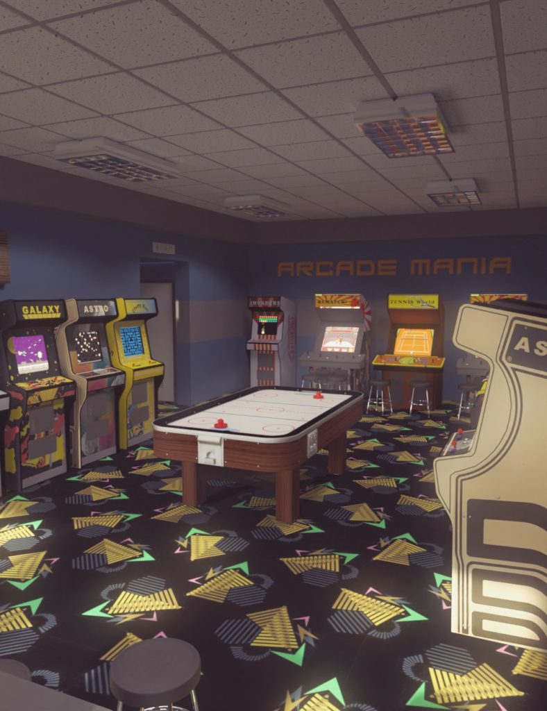 Retro Arcade_DAZ3D下载站