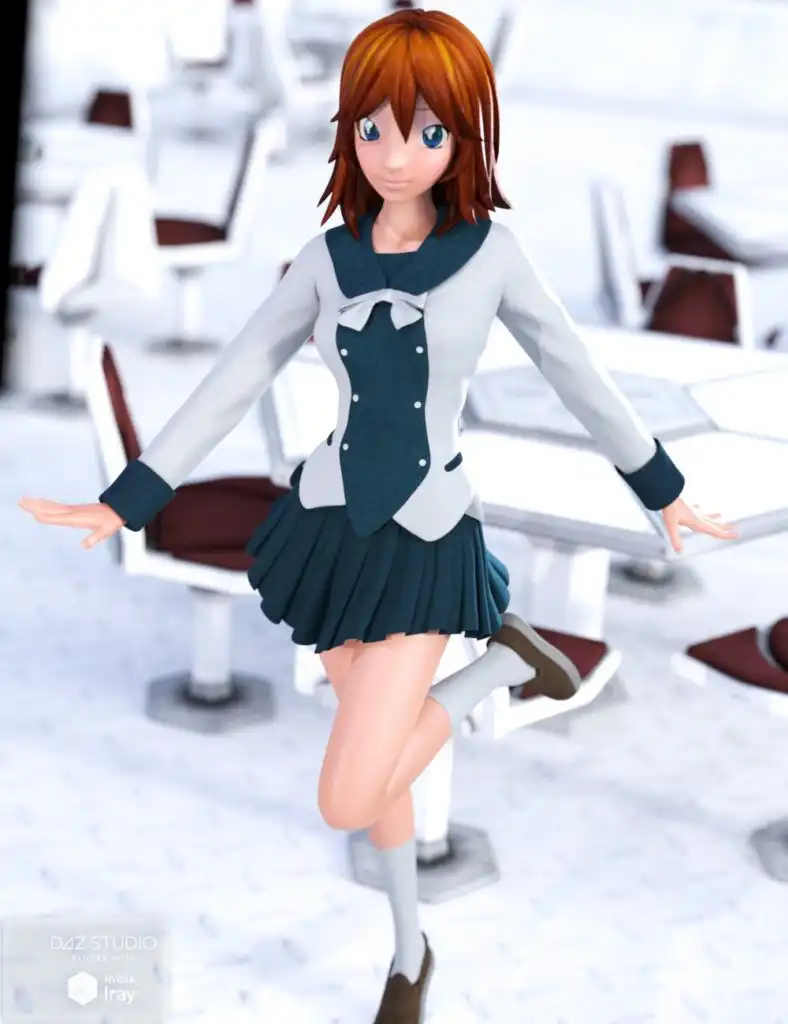 Sailor Maiden for Genesis 3 Female(s)_DAZ3DDL