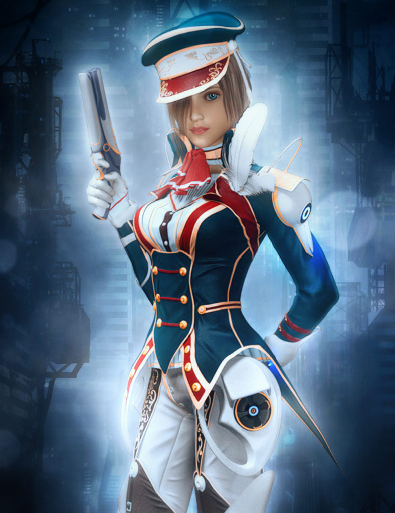 Sayomi Anime Outfit for G3F_DAZ3D下载站