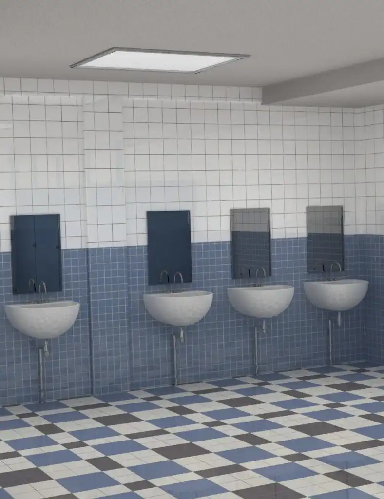 School Bathroom_DAZ3DDL