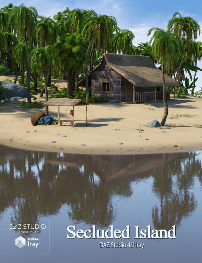 Secluded Island_DAZ3D下载站