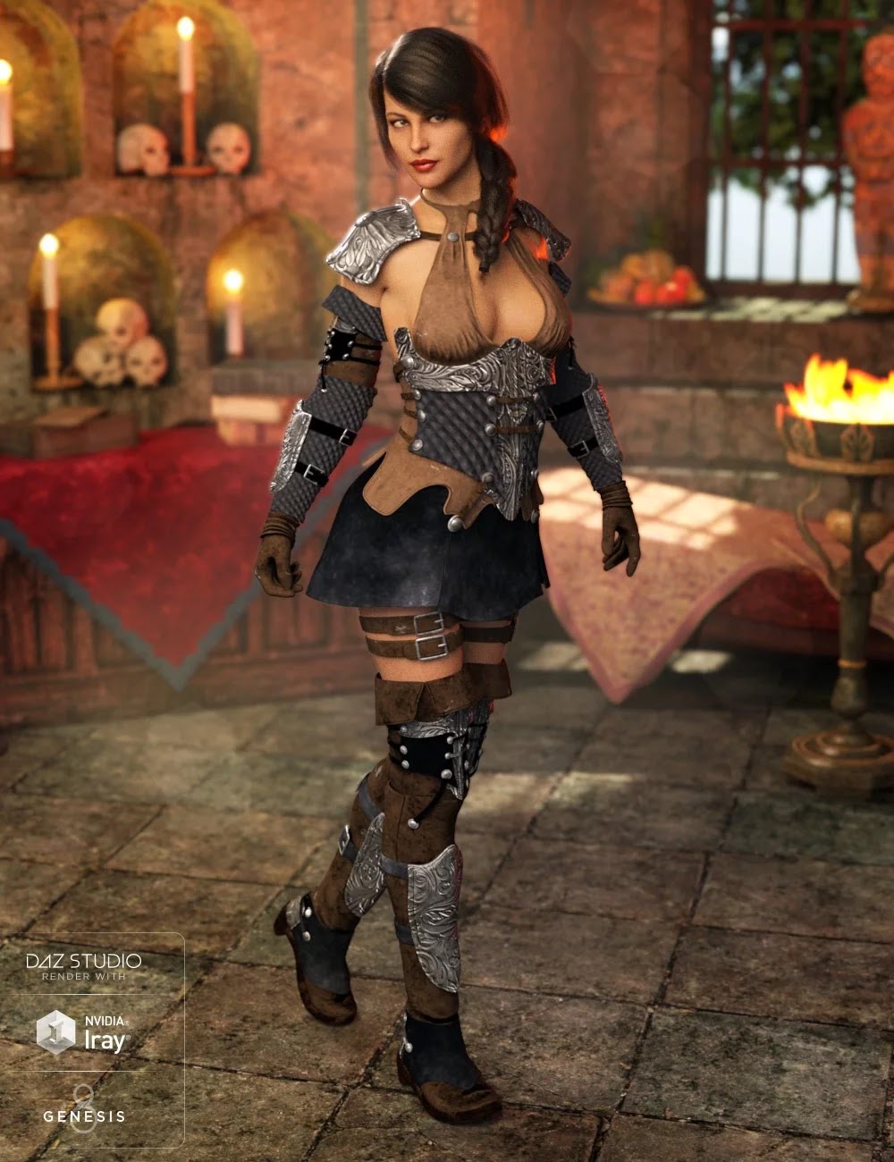 Shadow Thief Outfit for Genesis 8 Female(s)_DAZ3DDL