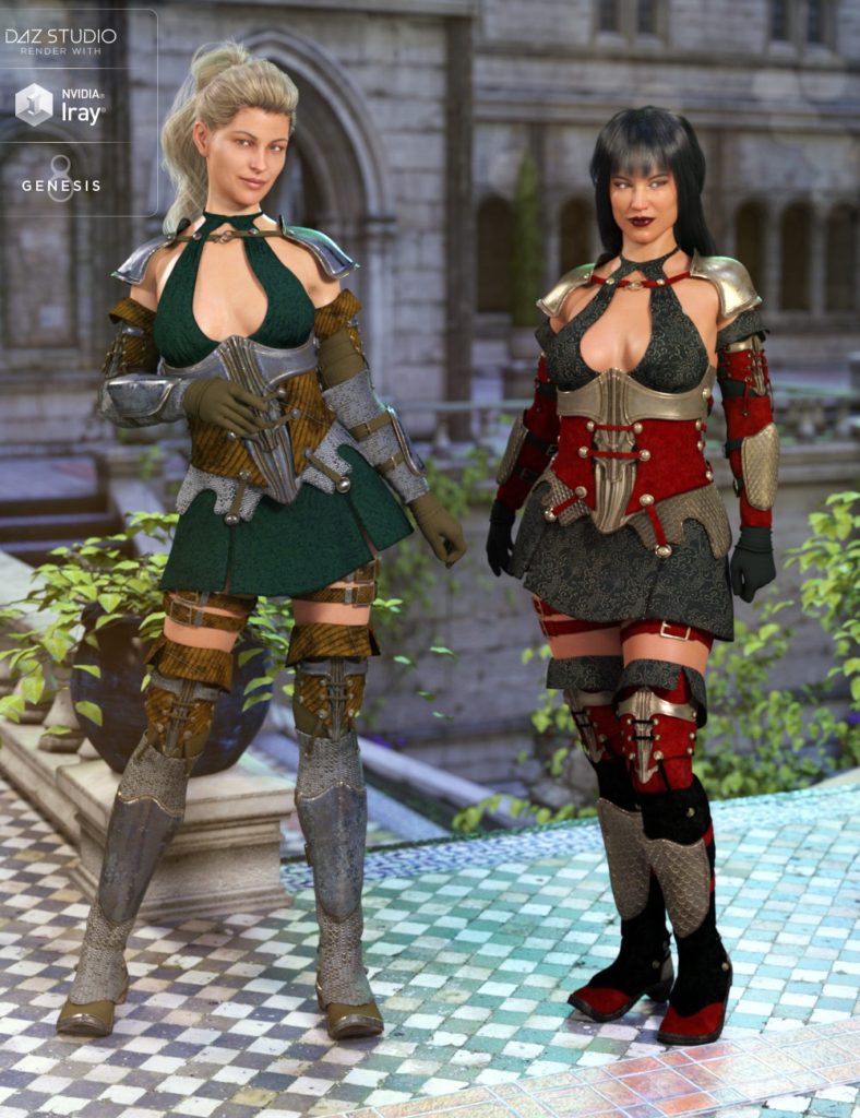Shadow Thief Outfit Textures_DAZ3DDL