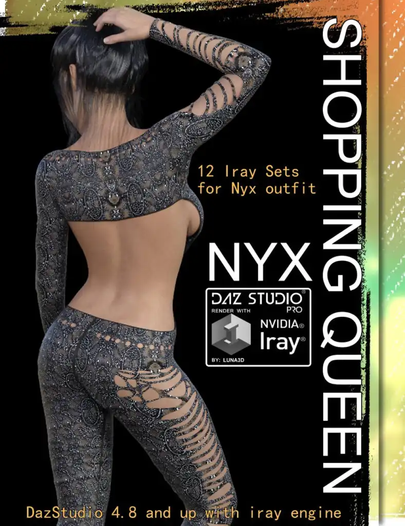 Shopping Queen – Nyx – Khaos Katsuit_DAZ3DDL
