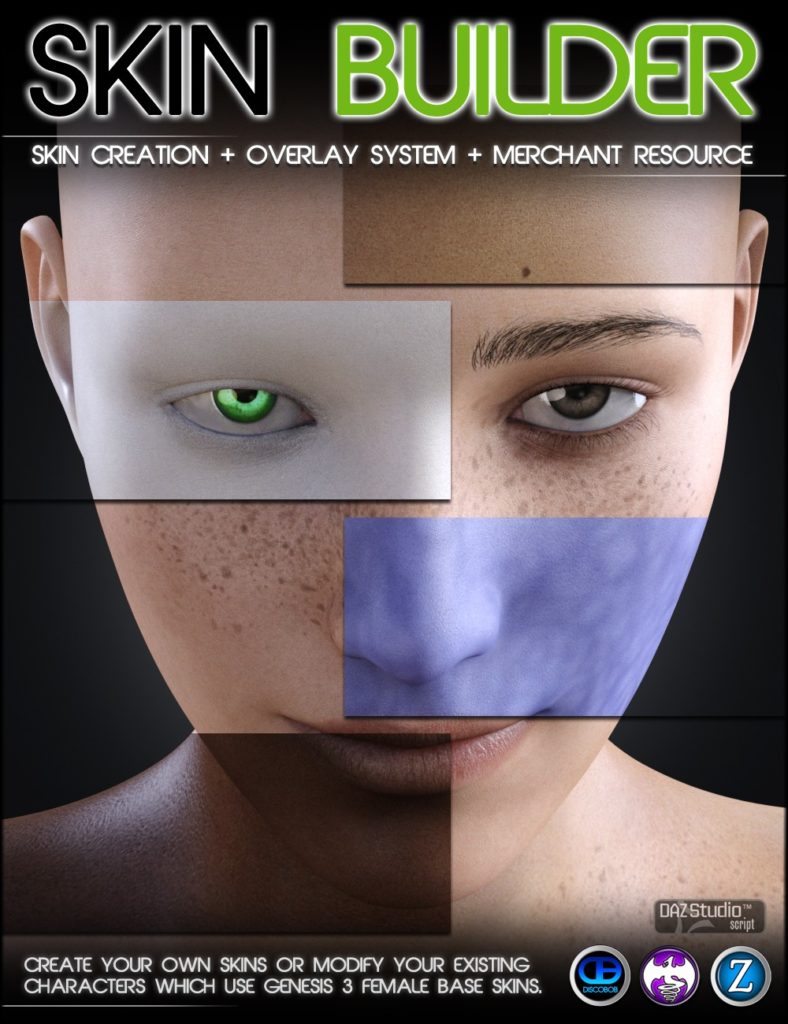 Skin Builder 3 for Genesis 3 Female(s)_DAZ3D下载站