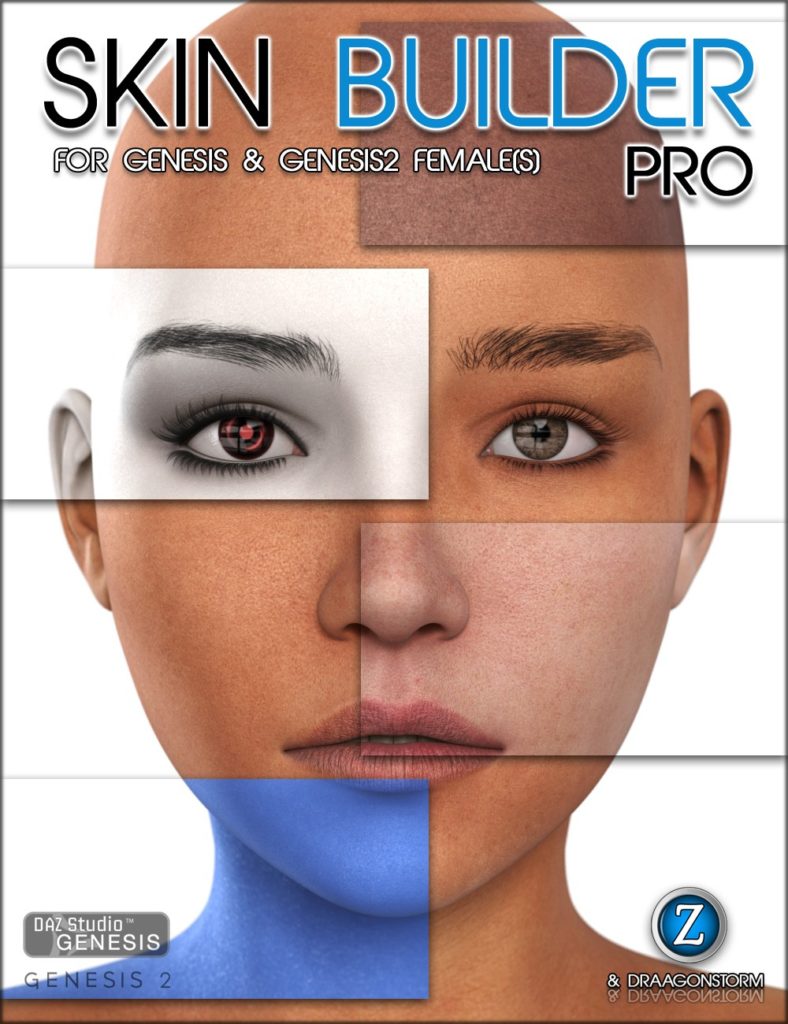 Skin Builder Pro for Genesis and Genesis 2 Female(s)_DAZ3D下载站