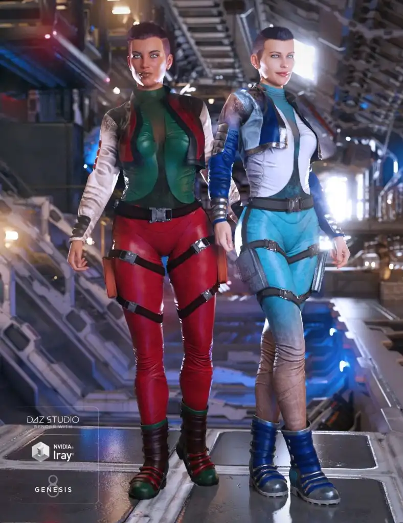 Sky Jumper Outfit Textures_DAZ3DDL