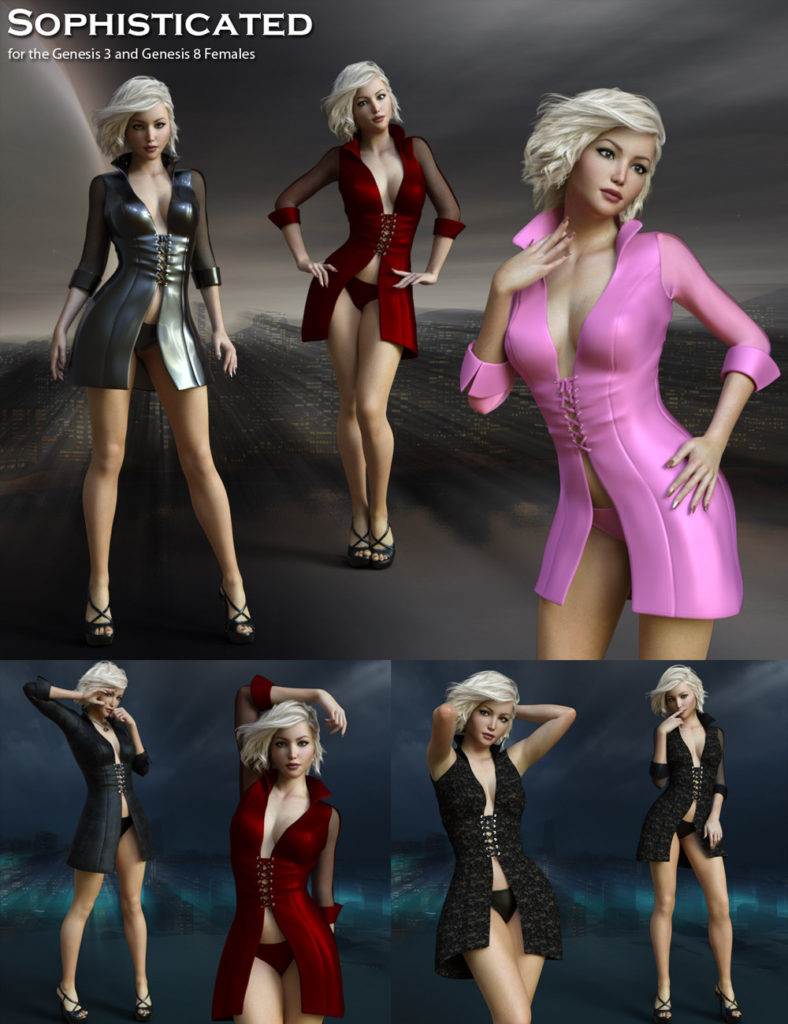 Sophistication for the G3 and G8 Females_DAZ3DDL