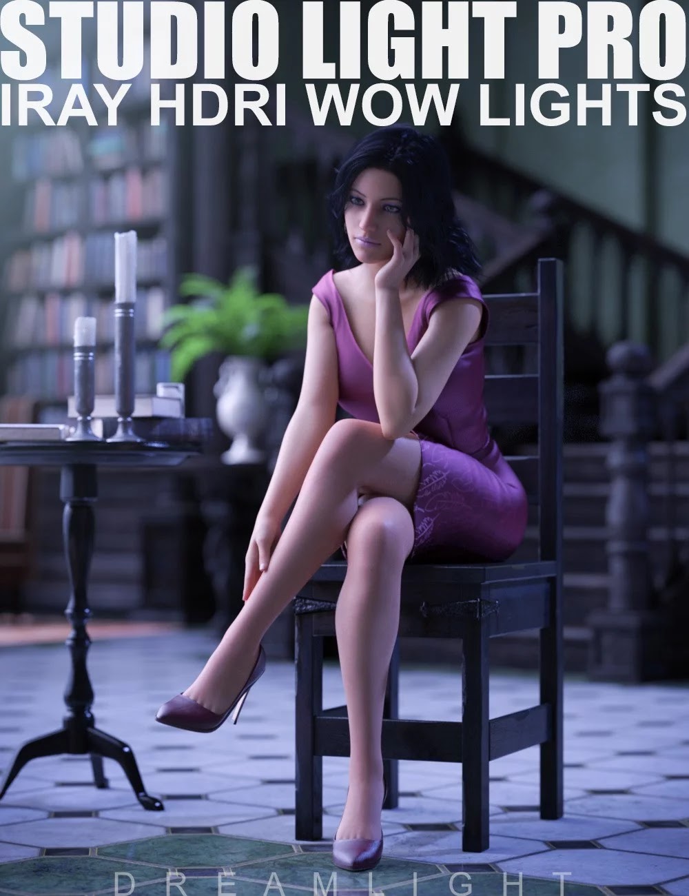 Studio Light PRO HDRI Iray Wow Lights_DAZ3D下载站