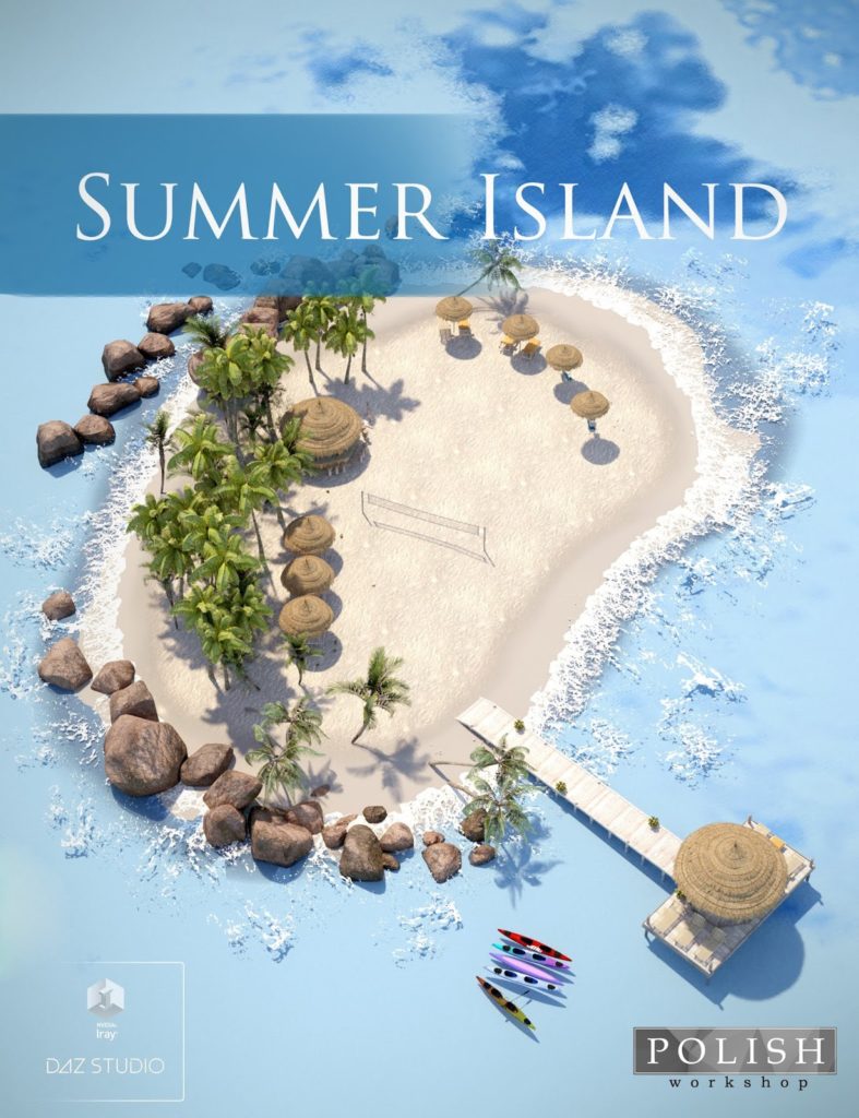 Summer Island_DAZ3D下载站