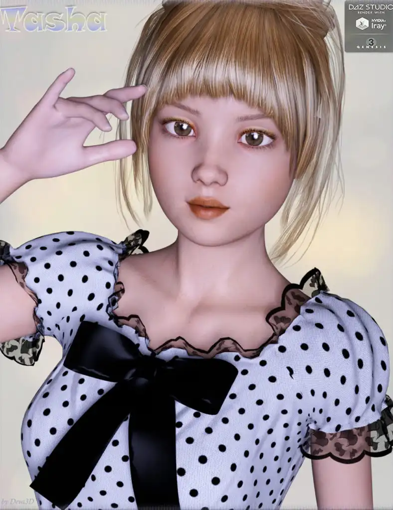 TDT-Tasha for Genesis 3 Female_DAZ3D下载站