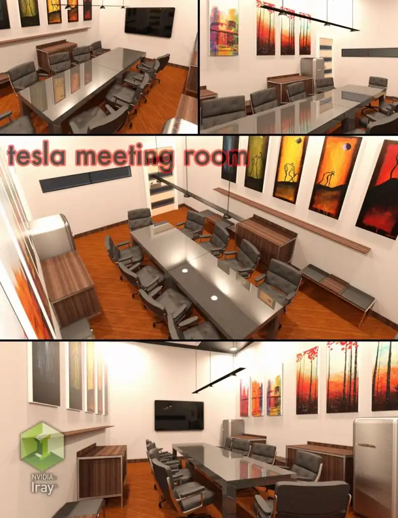 Tesla Meeting Room_DAZ3DDL