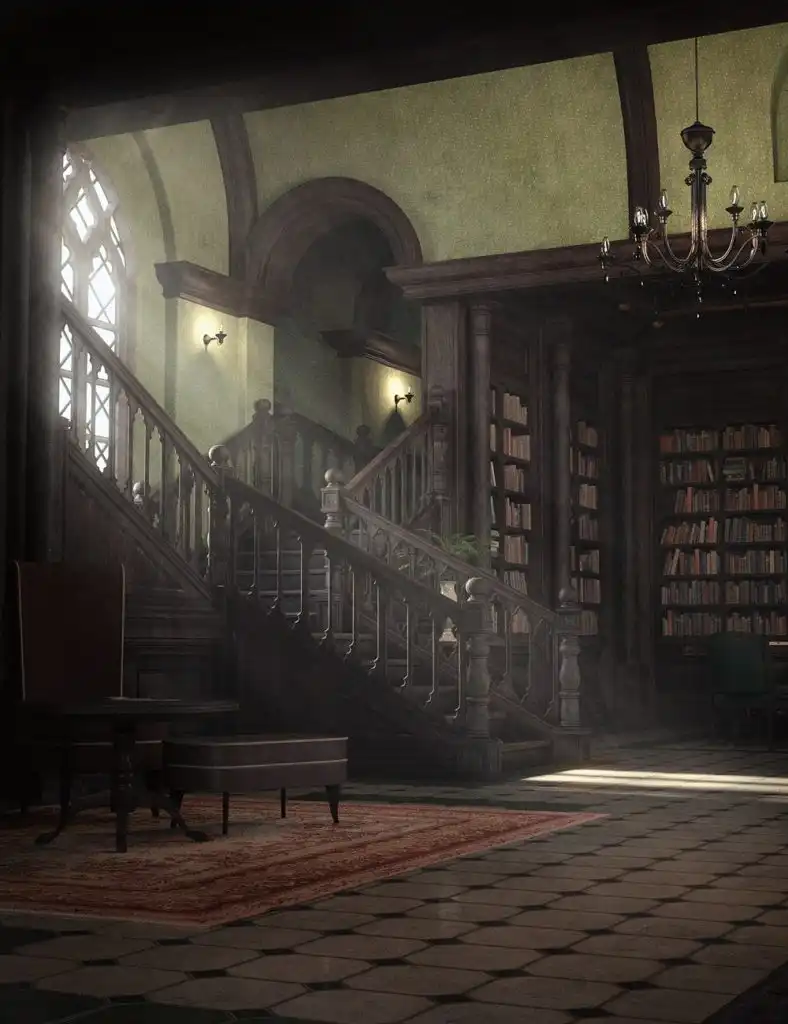 The Gothic Library_DAZ3DDL