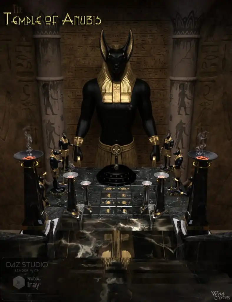 The Temple of Anubis_DAZ3DDL